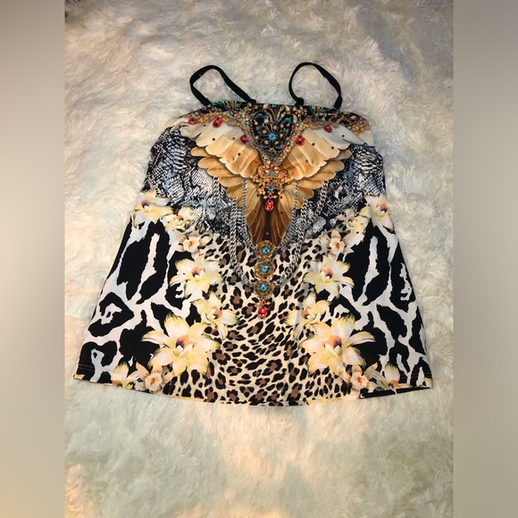 ✨VENUS Animal print Tankini with Graphic Embellishments✨ - Picture 4 of 16